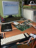 Sum +Amiga  1200 i klawiatura od Commodore C64