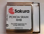 4MB Fast RAM Sakura SRAM PCMCIA