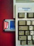 Amiga 600 i czytnik kart Compact Flash