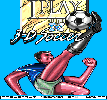 3D Soccer logo