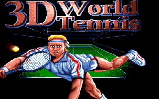 3D World Tennis logo