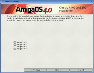 Instalacja AmigaOS 4.0 na A4000