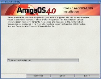 Instalacja AmigaOS 4.0 na A4000