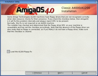 Instalacja AmigaOS 4.0 na A4000