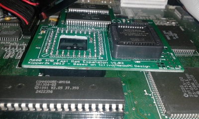 A600 4MB Fast Ram Memory Expansion board by Kipper2k