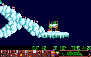 Holiday Lemmings 1994 Demo