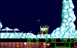 Holiday Lemmings 1994 Demo