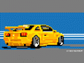 Mustang kwadratowy pixel