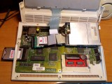 Amiga 600 wntrze po naprawach